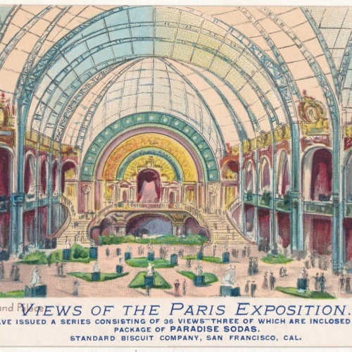 AK aus Paris Grand Palace Frankreich Ansichtskarte (9056)