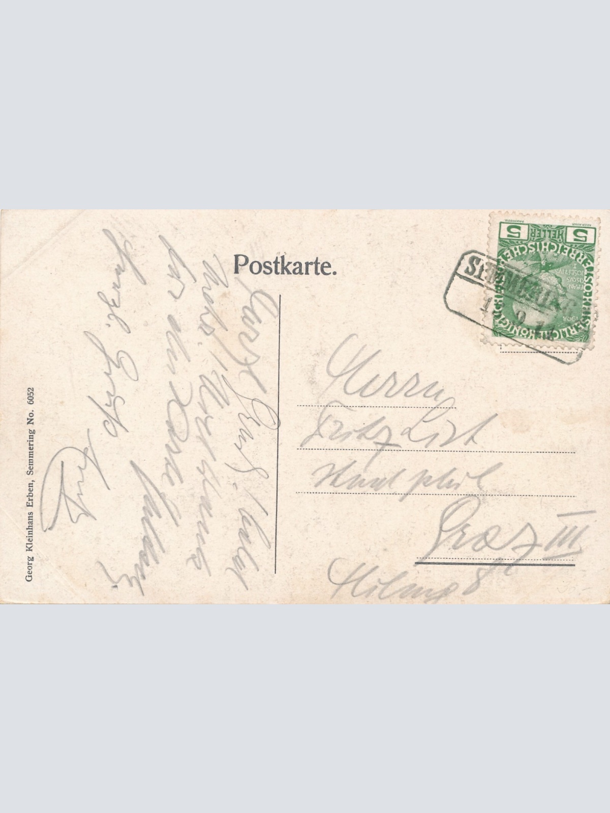 AK, Niederösterreich, Semmering, Hotel Erzherzog Johan mit Sonnwendstein (S2376)