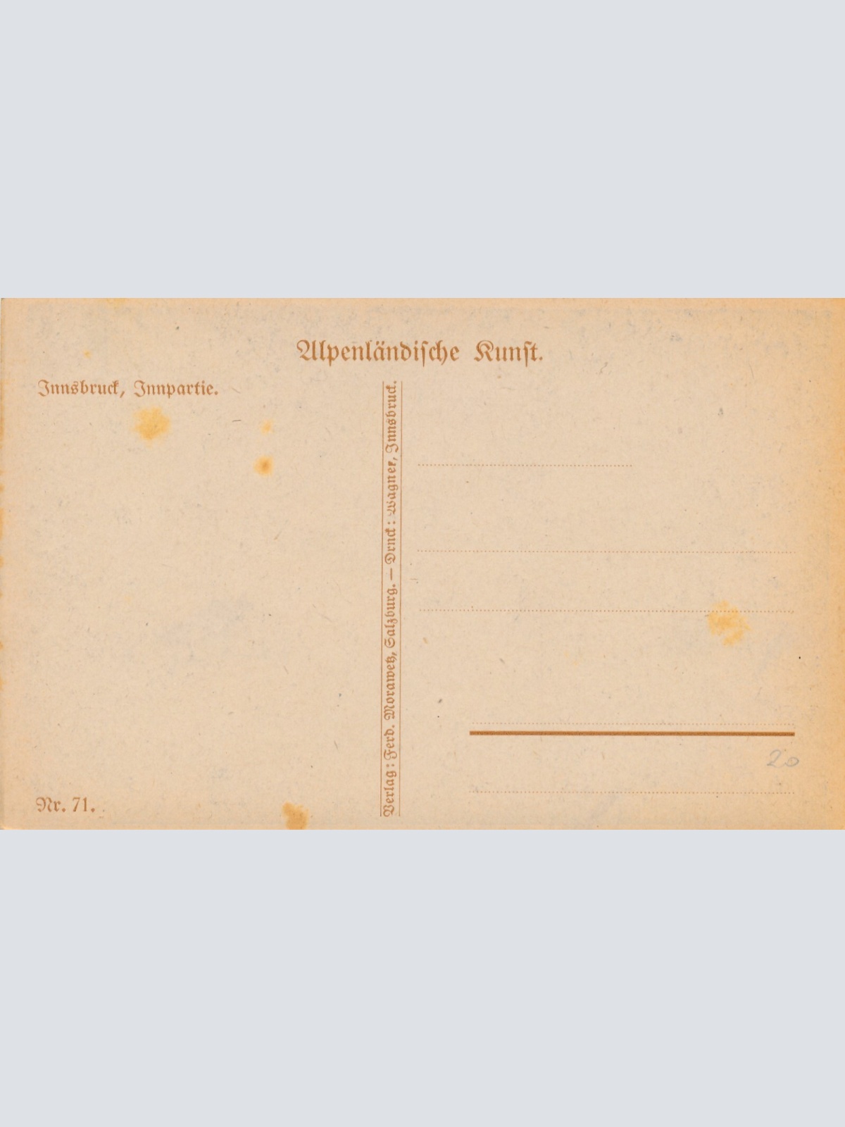 AK aus Innsbruck Tirol Ansichtskarte (9366)