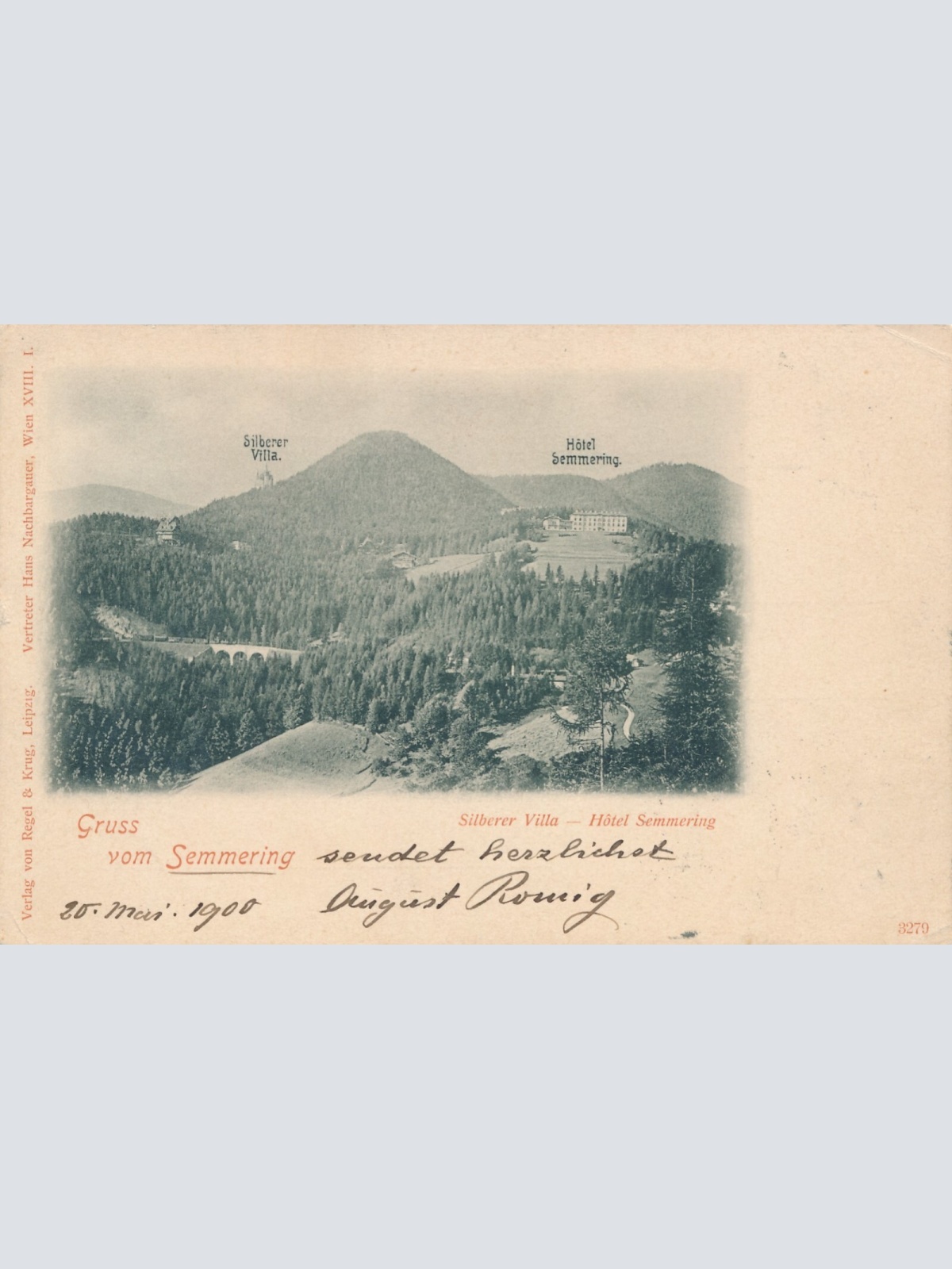 AK, Niederösterreich, Semmering, Silberer Villa (S2377)