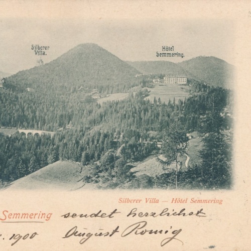 AK, Niederösterreich, Semmering, Silberer Villa (S2377)