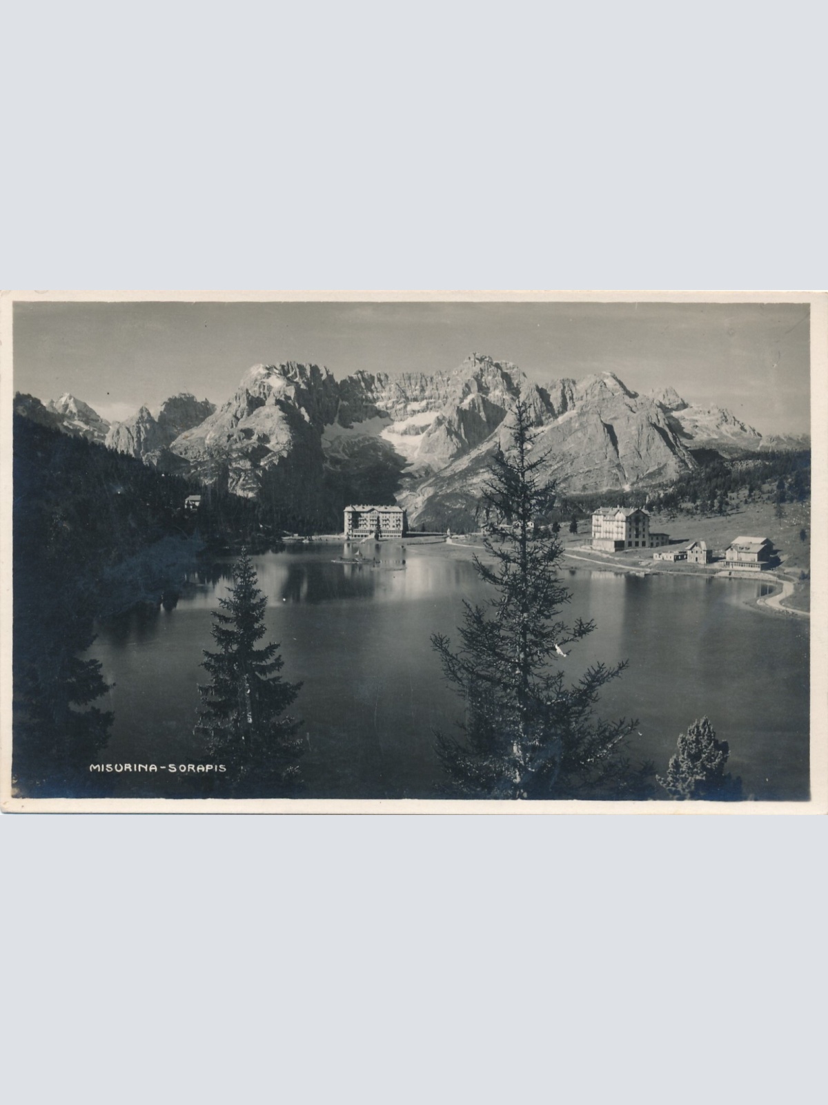AK aus Sorapis Misurina Italien Ansichtskarte (9513)