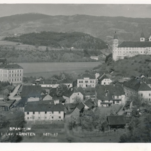 AK aus St. Paul mit Spanheim Kärnten Ansichtskarte (9543)