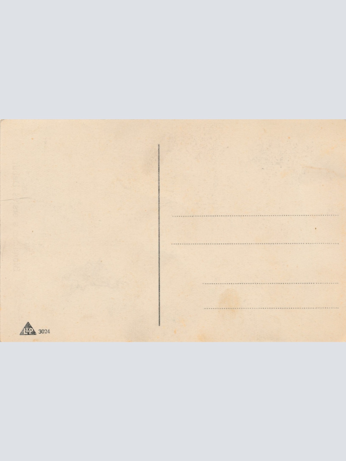 Künster - Karte von Athur Thiele Blondchens erstes Debüt (8070)