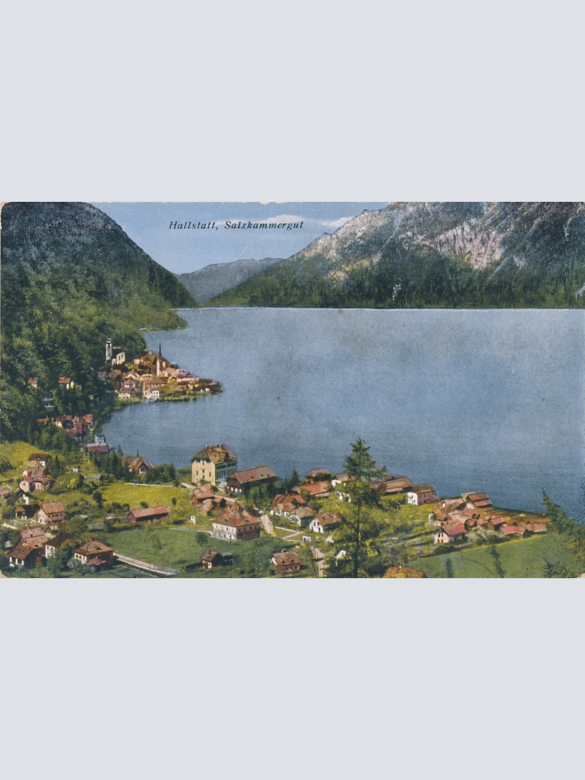 AK aus Hallstatt Oberösterreich Ansichtskarte (9560)