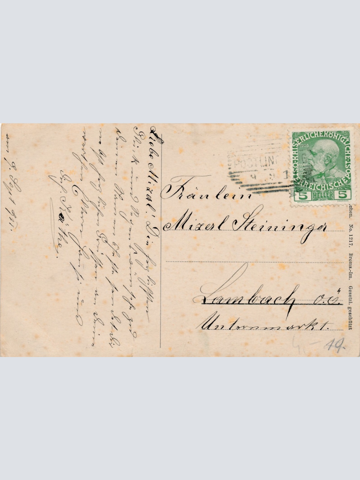 AK aus Linz an der Donau Pöstlingberg Oberösterreich Ansichtskarte (9551)