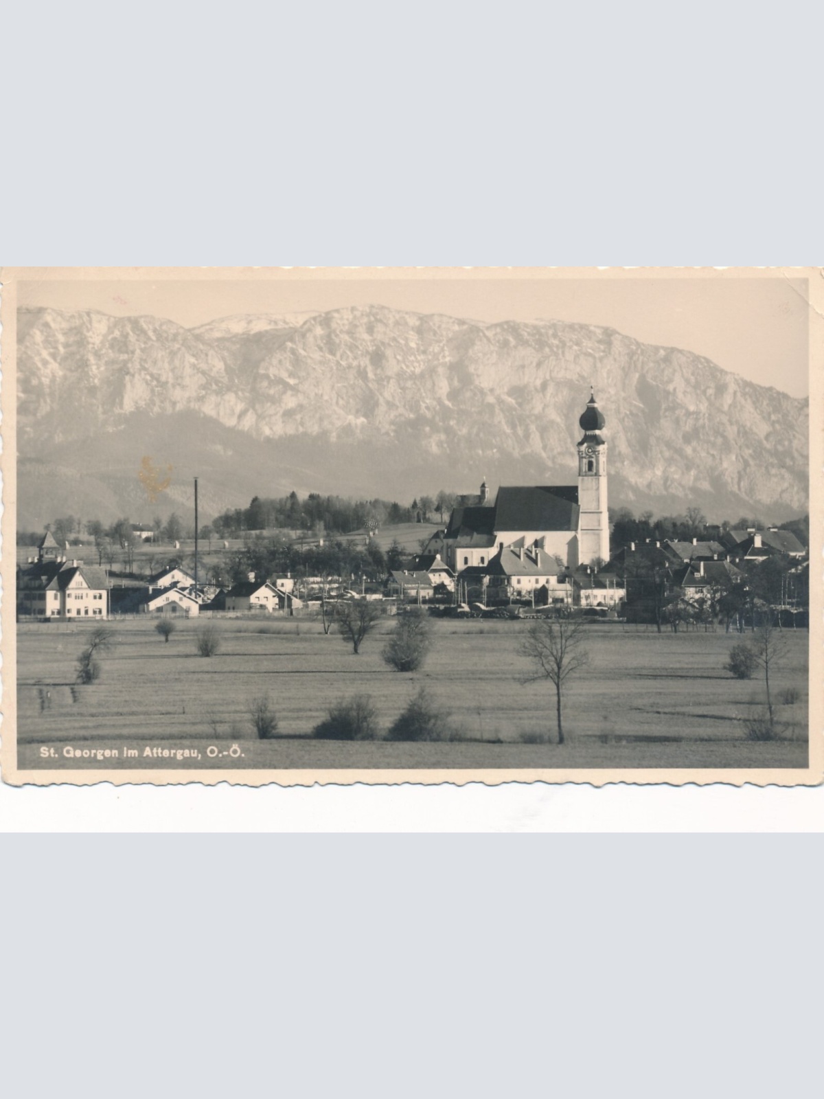 AK aus St.Georgen im Attergau Oberösterreich Ansichtskarte (9555)