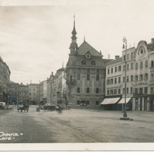 AK aus Ried im Innkreis Hauptplatz Oberösterreich Ansichtskarte (9556)