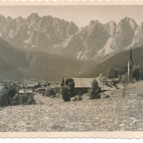 AK aus Gosau mit Donnerkogel Oberösterreich Ansichtskarte (9561)