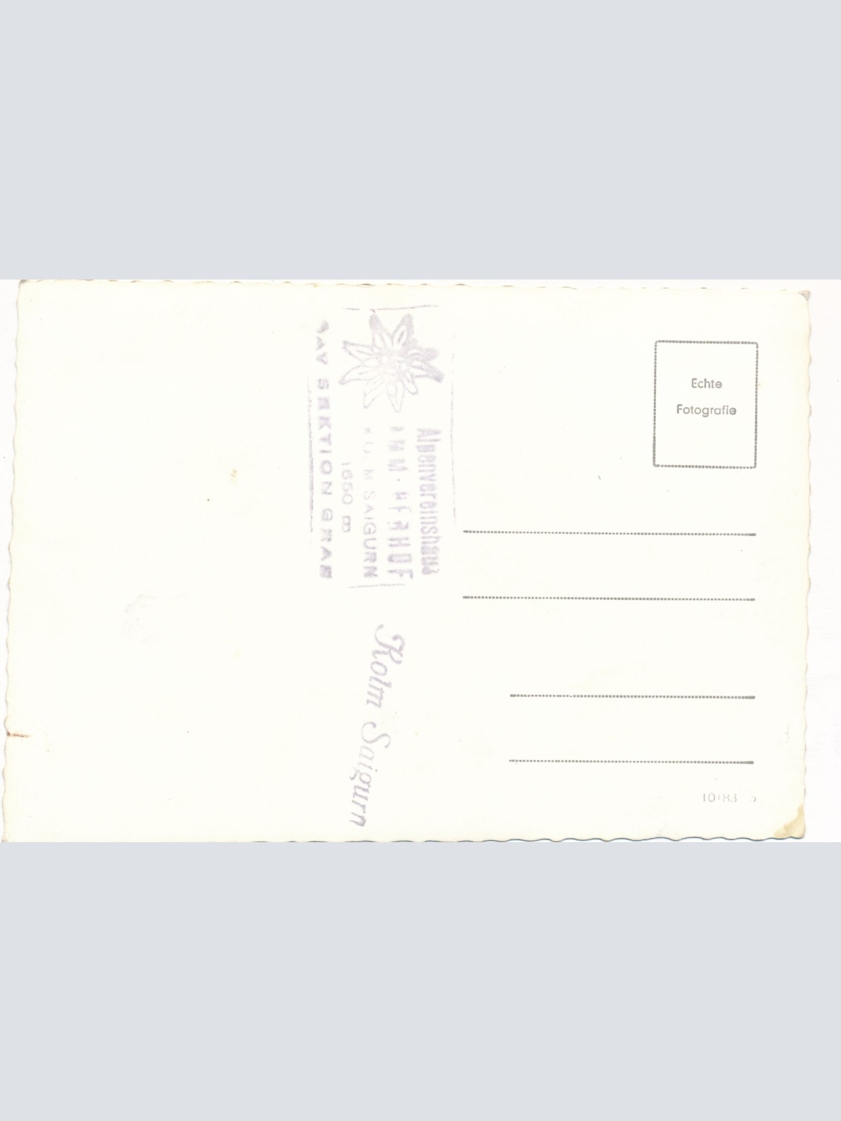 AK vom Ammerhof Kolm Saigurn Salzburg Ansichtskarte (9473)