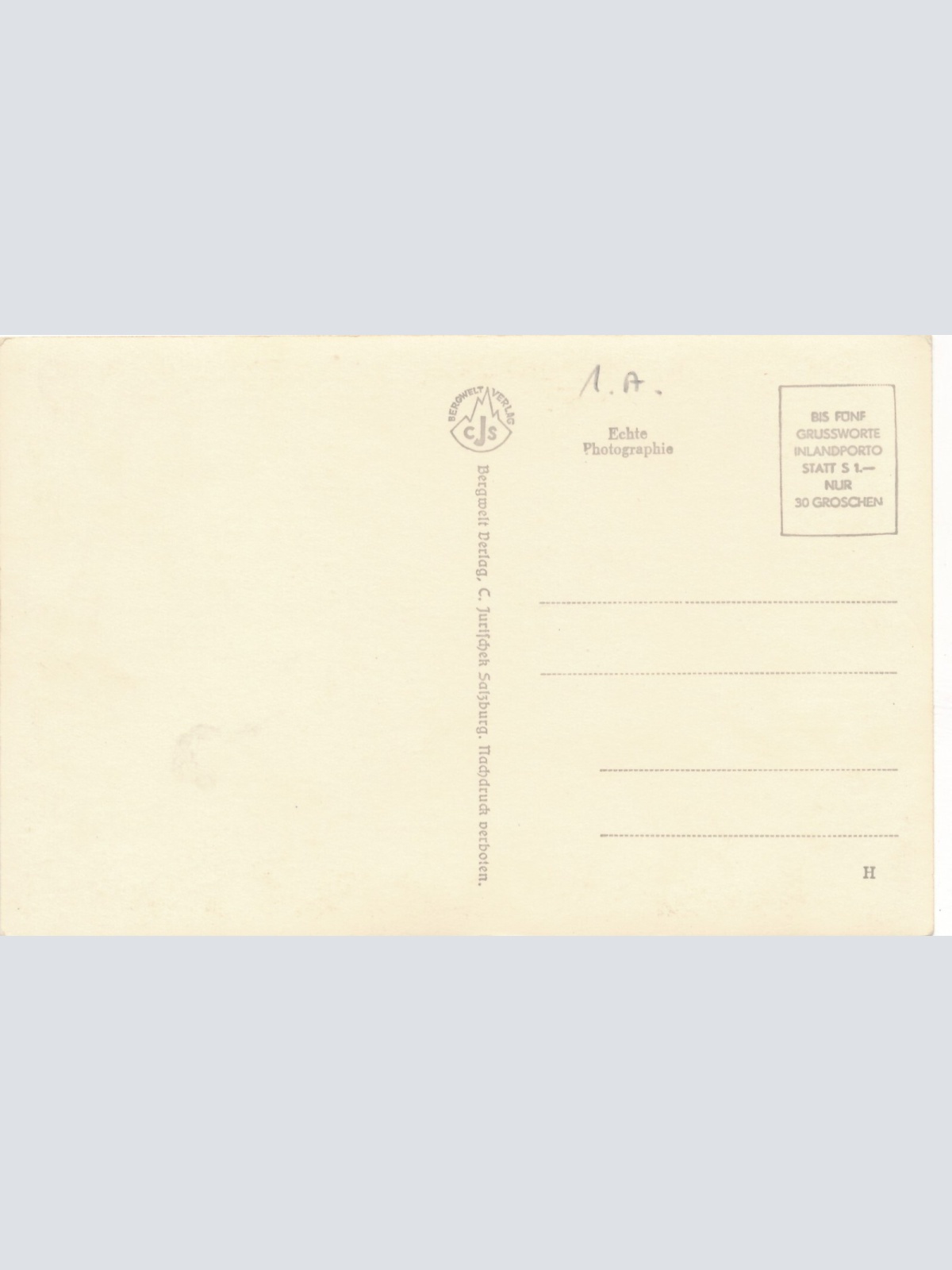 AK aus Goldegg im Pongau Salzburg Ansichtskarte (9464)