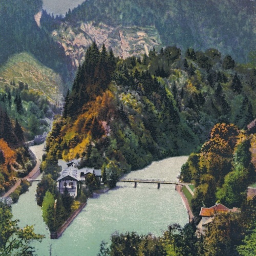 AK Kitzlochklamm Salzburg Ansichtskarte (9470)