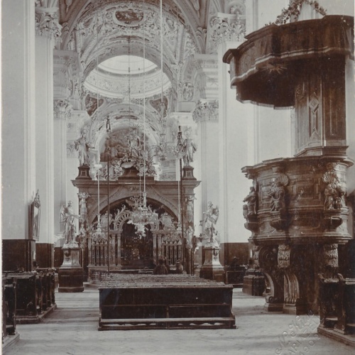 AK aus Mariazell Kircheninneres Steiermark Ansichtskarte (9502)