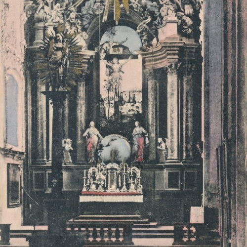 AK aus Mariazell Kircheninneres Steiermark Ansichtskarte (9501)