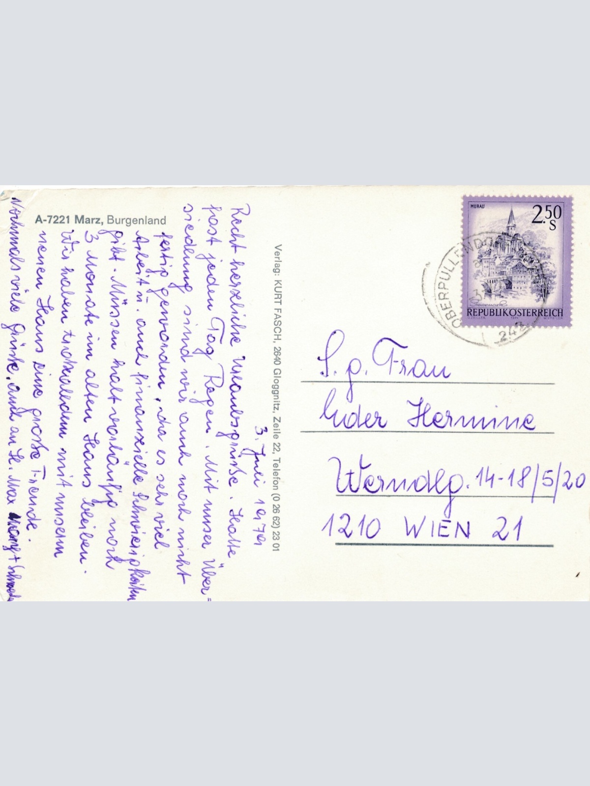 AK aus Marz Mehrbildkarte Burgenland Ansichtskarte (9494)