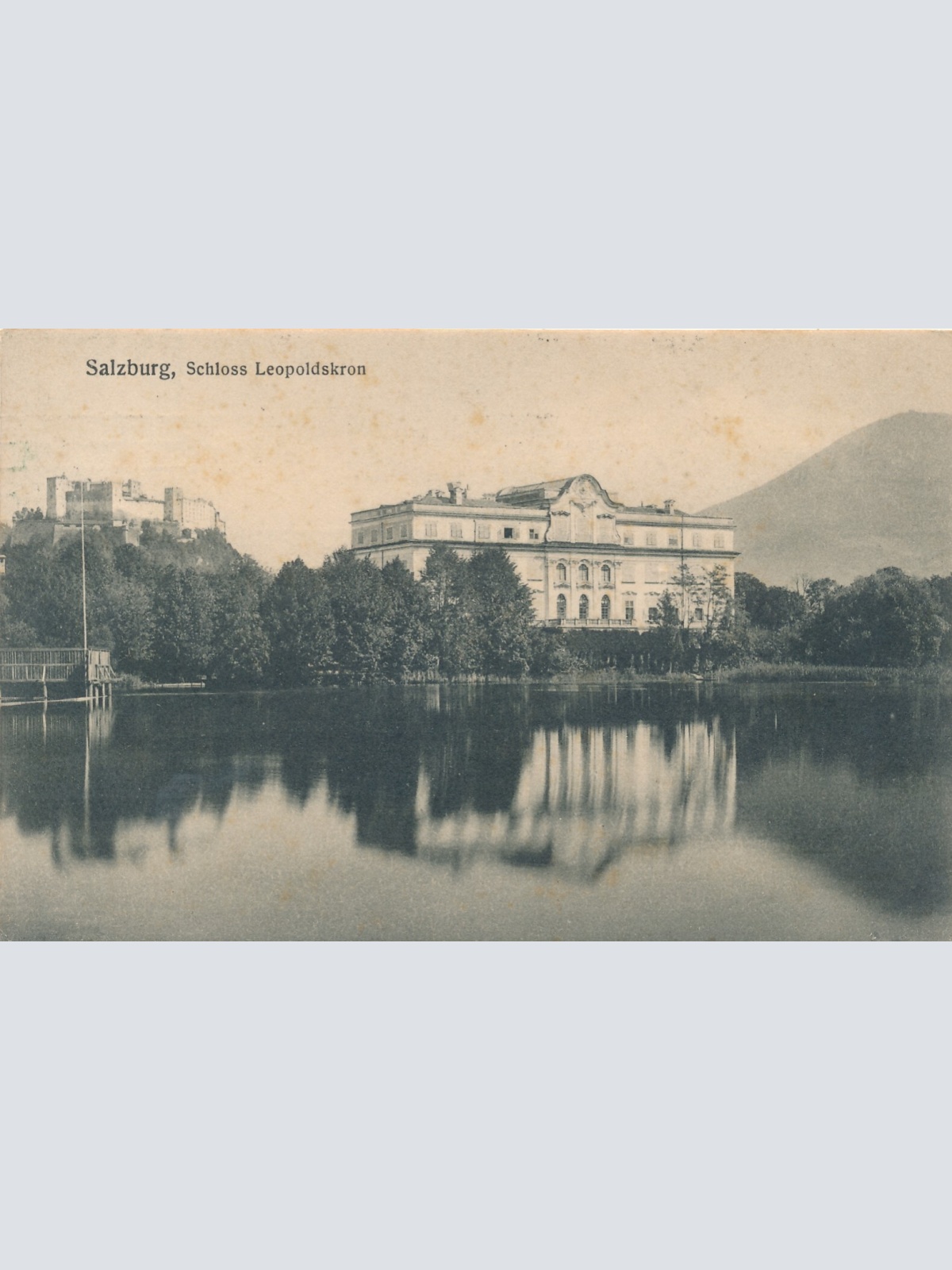 AK aus Salzburg mit Schloss Leopoldskron Salzburg Ansichtskarte (9250)