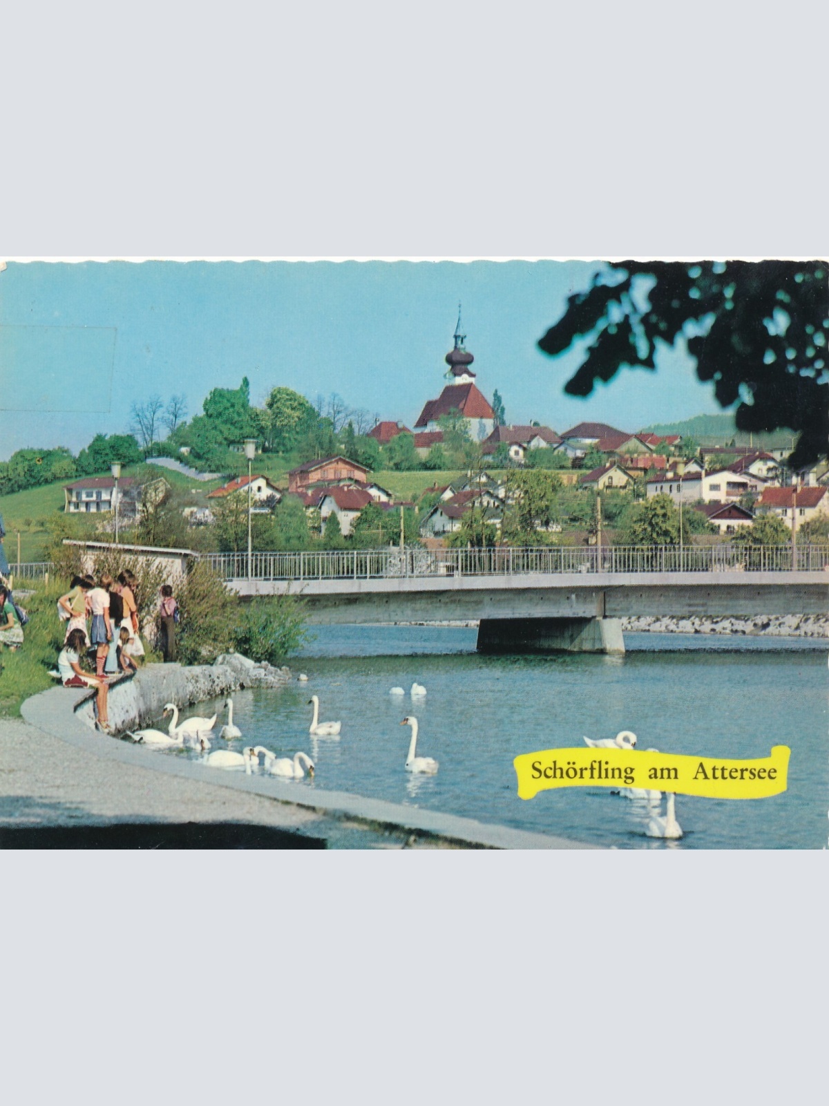 AK aus Schörfling am Attersee Oberösterreich Ansichtskarte (9807)
