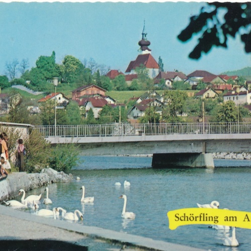 AK aus Schörfling am Attersee Oberösterreich Ansichtskarte (9807)