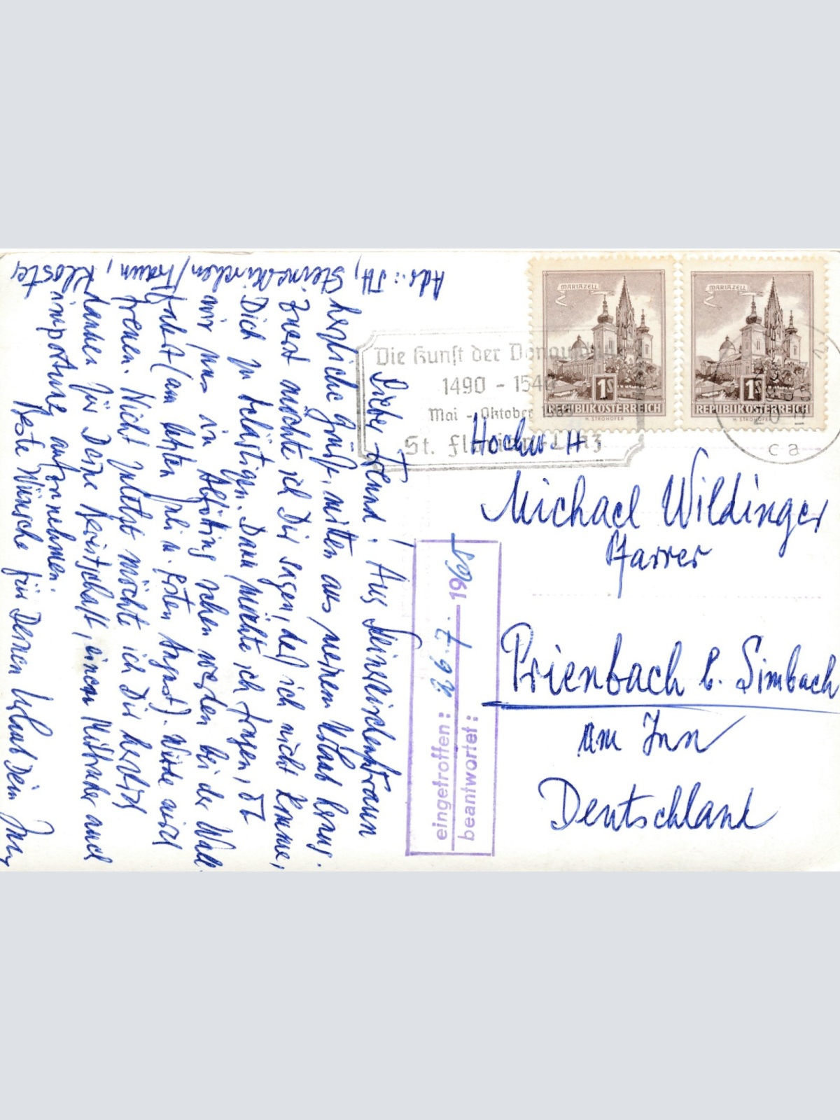 AK aus Steinkirchen an der Traun Oberösterreich Ansichtskarte (9834)