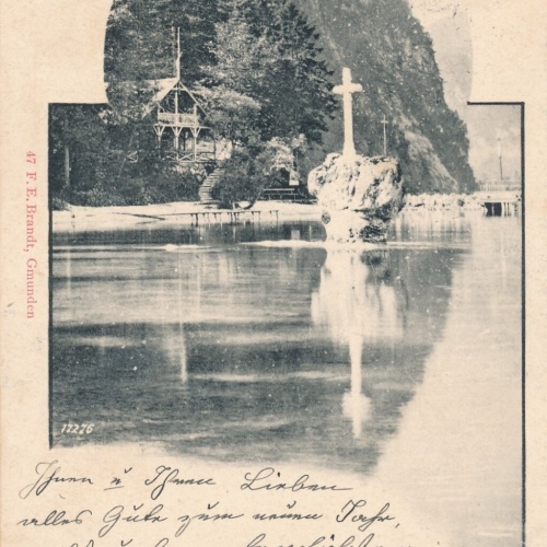 AK aus Kreuzstein am Mondsee Oberösterreich Ansichtskarte (9844)