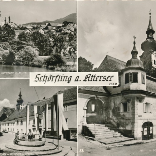 AK aus Schörfling am Attersee Oberösterreich Ansichtskarte (9828)