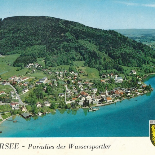AK aus Attersee Oberösterreich Ansichtskarte (9812)