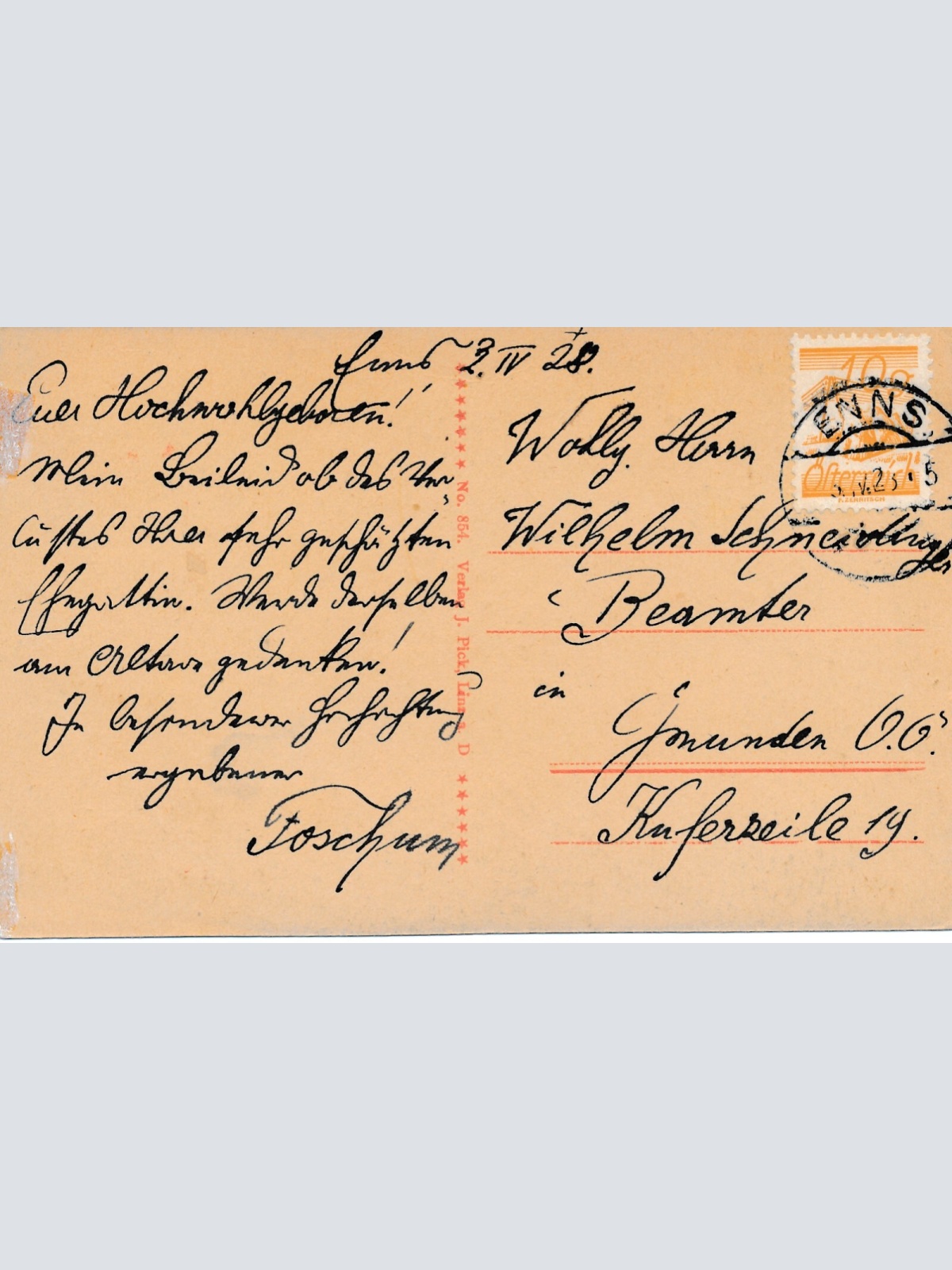 AK aus Enns Oberösterreich Ansichtskarte (9850)