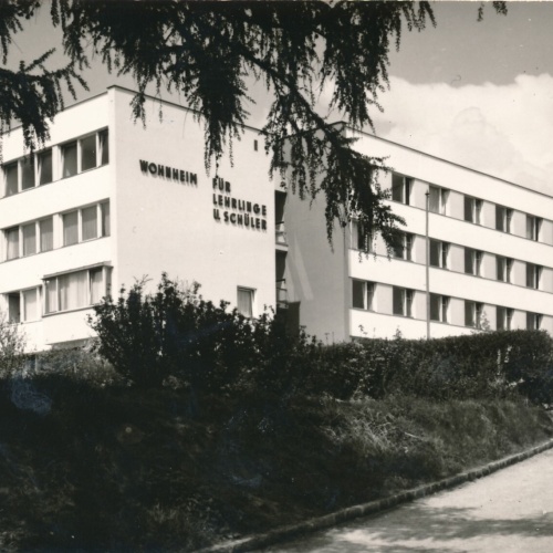 AK aus Linz mit Schule für Lehrlinge Oberösterreich Ansichtskarte (9856)