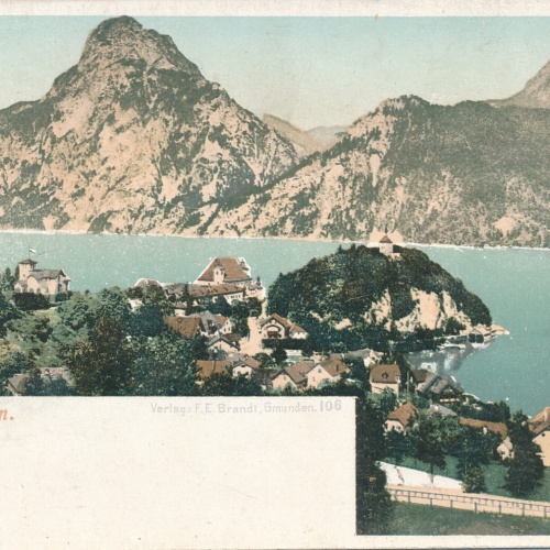 AK aus Traunkirchen Oberösterreich Ansichtskarte (9738)