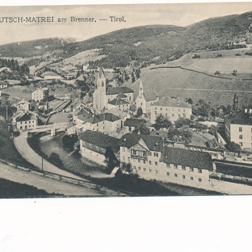 AK aus Deutsch - Matrei am Brenner Tirol Ansichtskarte (9307)
