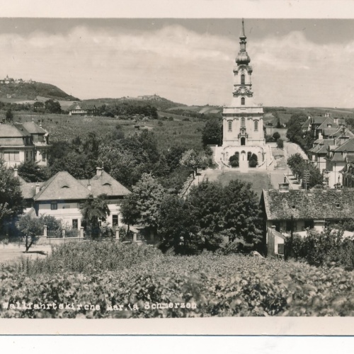 AK aus Wien - mit Wallfahrtkirche Ansichtskarte (9286)