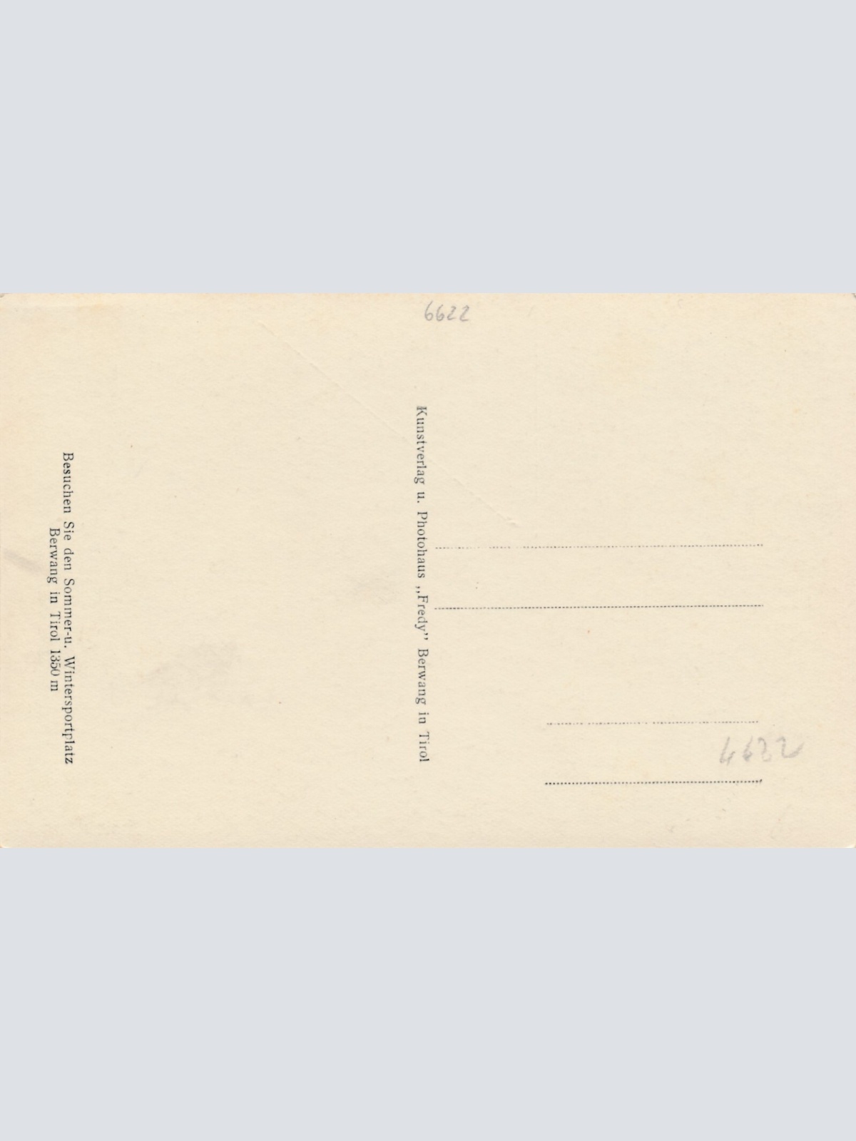 AK aus Berwang Lechtaler Alpen Winterbild Tirol Ansichtskarte (9720)