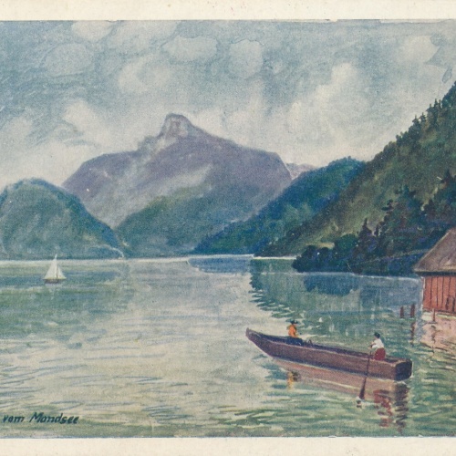 AK vom Mondsee Oberösterreich Ansichtskarte (9791)