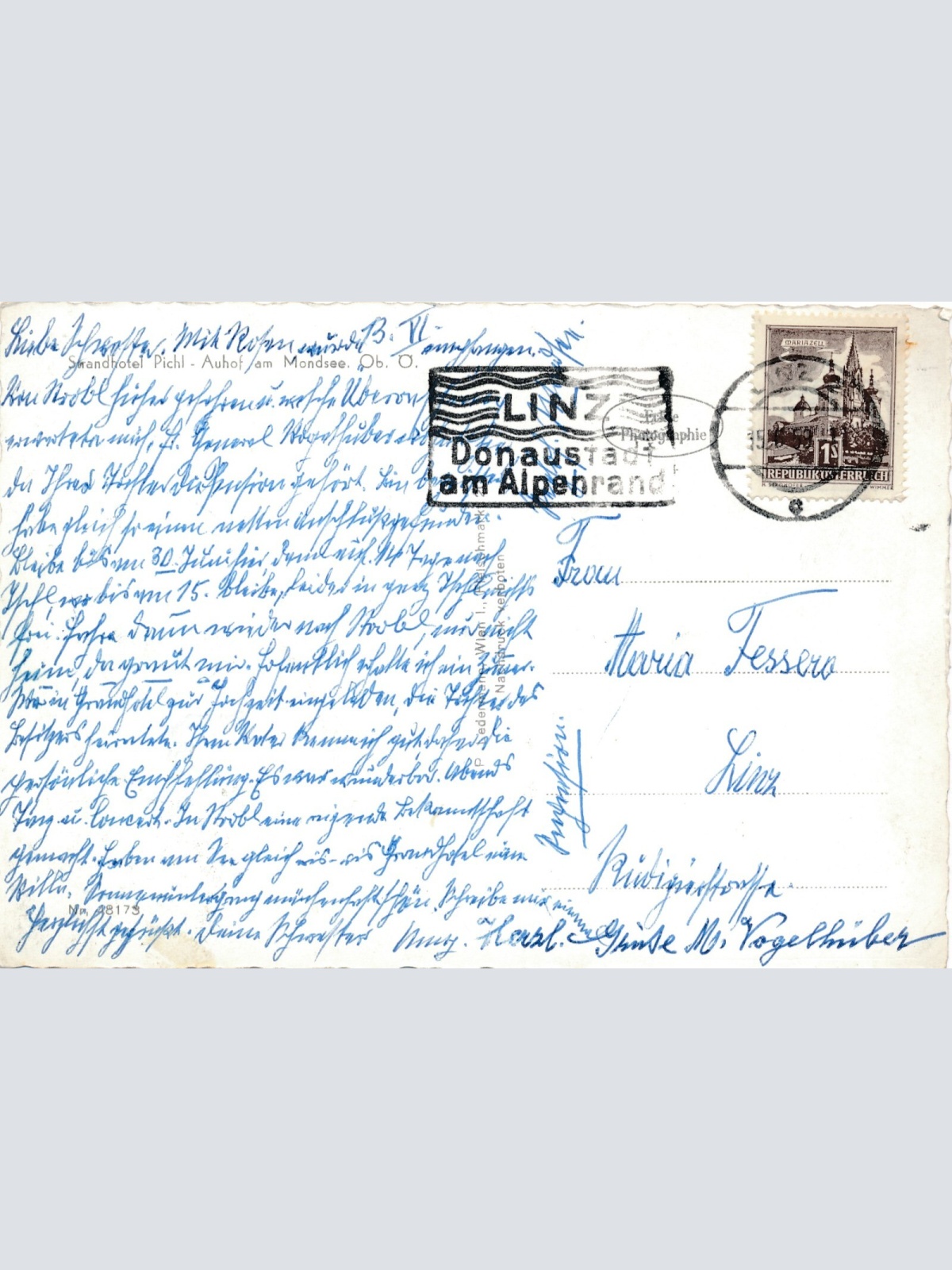 AK aus Mondsee Auhof Oberösterreich Ansichtskarte (9793)