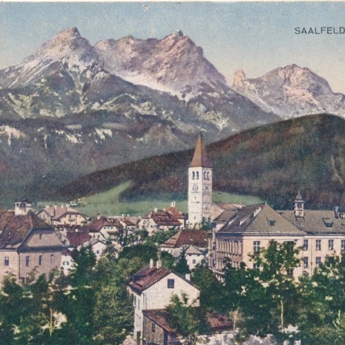 AK aus Saalfelden Salzburg Ansichtskarte (9960)