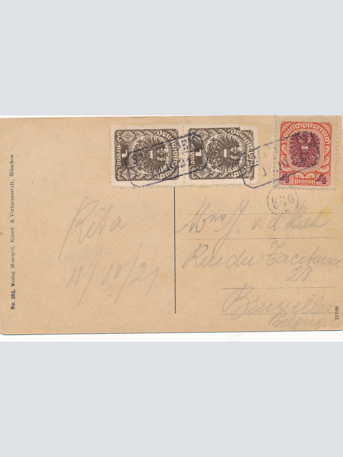 AK aus Saalfelden Salzburg Ansichtskarte (9960)