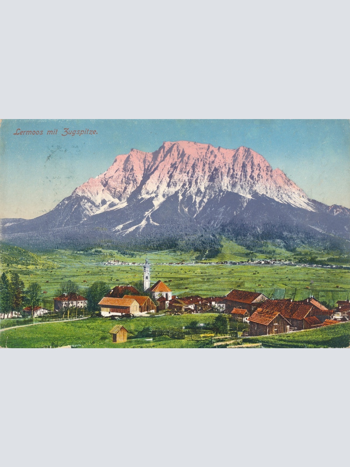 AK aus Lermoos Tirol Ansichtskarte (9909)