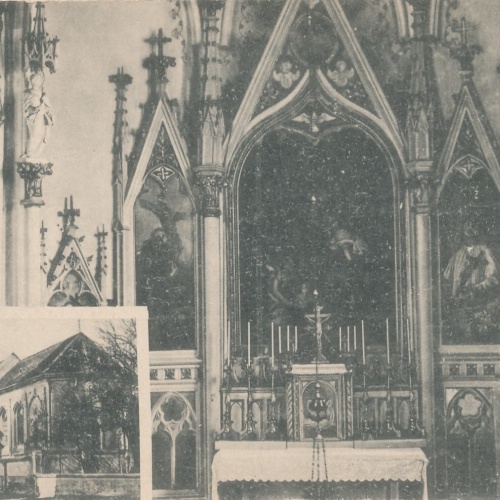 AK aus Enzersdorf inneres des Klosters Niederösterreich Ansichtskarte (9882)