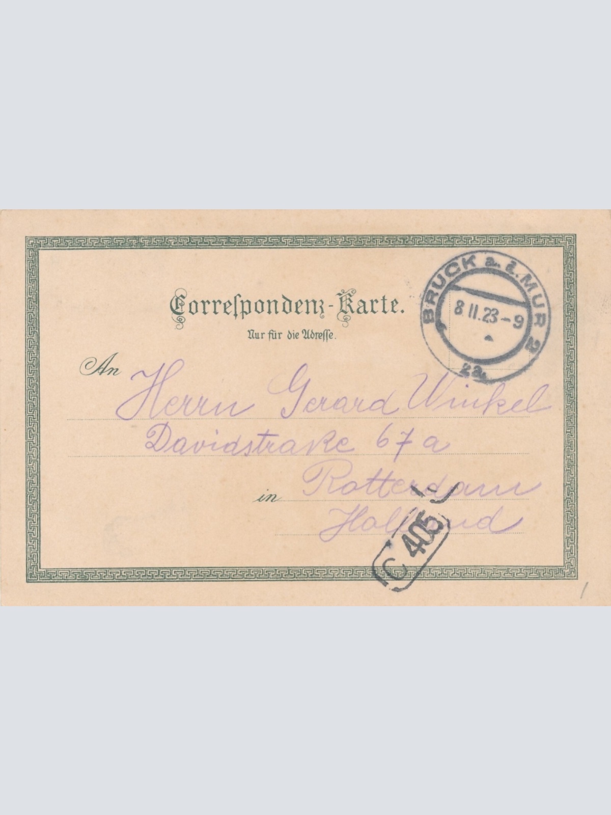 AK aus Bruck an der Mur Steiermark Ansichtskarte (9890)