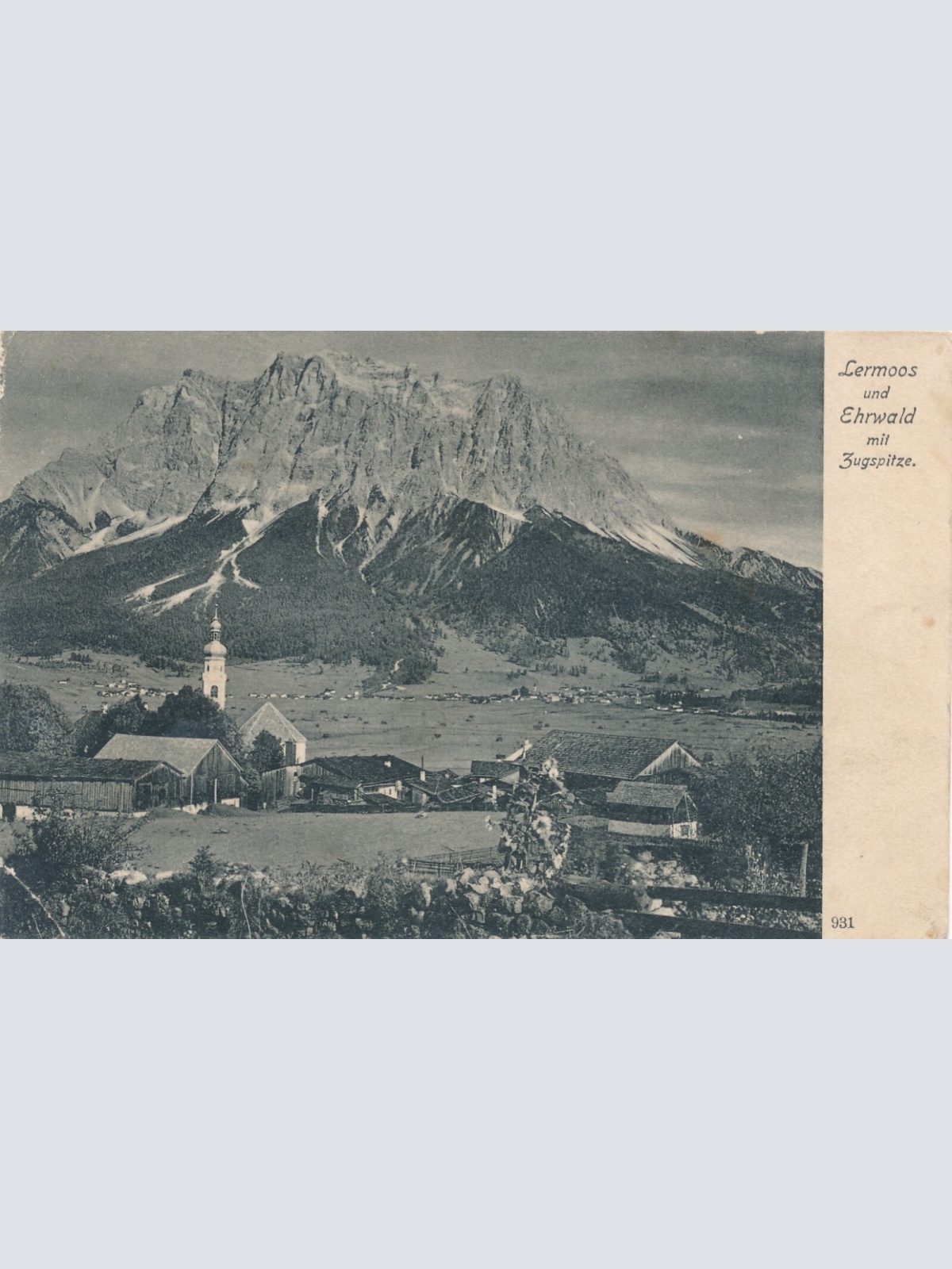 AK aus Lermoos und Ehrwald Tirol Ansichtskarte (9922)