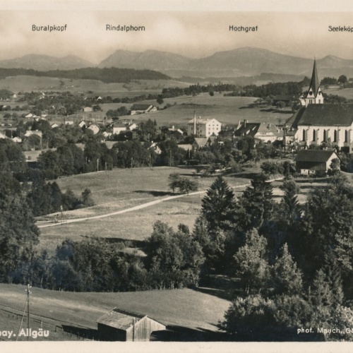 AK aus Heimkirch Bayern Ansichtskarte (9681)