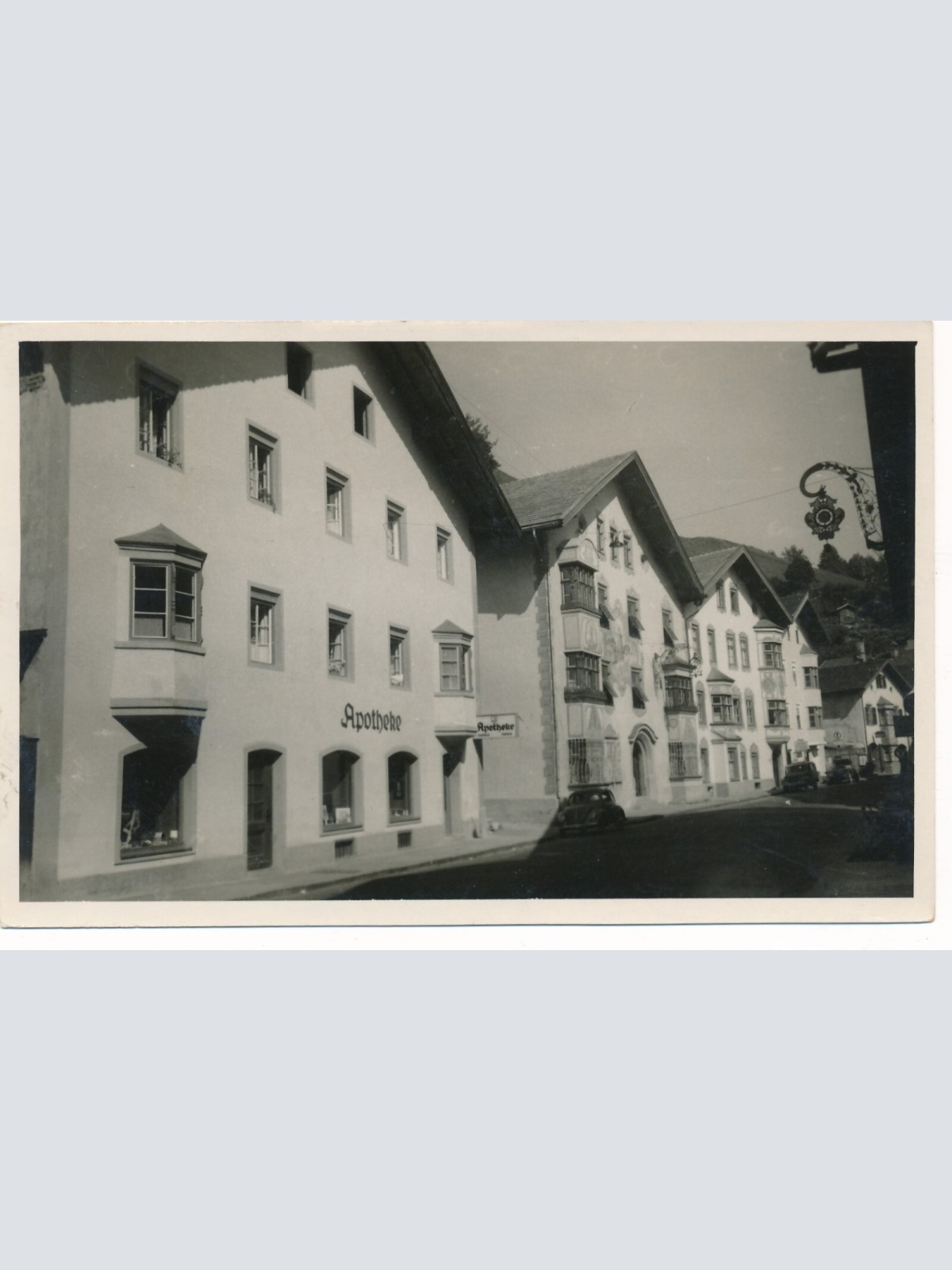 AK aus Matrei am Brenner mit Apotheke Tirol Ansichtskarte (9709)