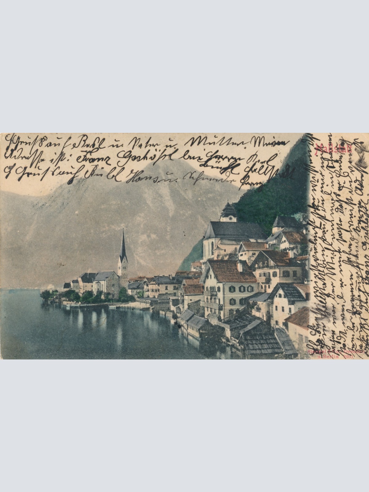 AK aus Hallstatt Oberösterreich Ansichtskarte (10278)