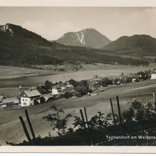 AK aus Techendorf am Weißensee Kärnten Ansichtskarte (9698)