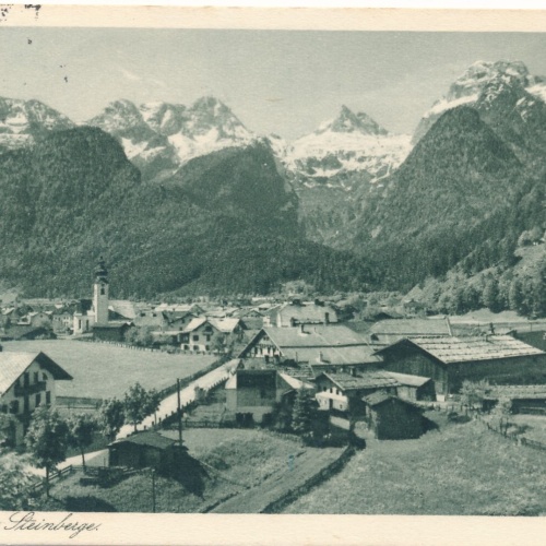 AK aus Lofer mit Steinberge Salzburg Ansichtskarte (9687)