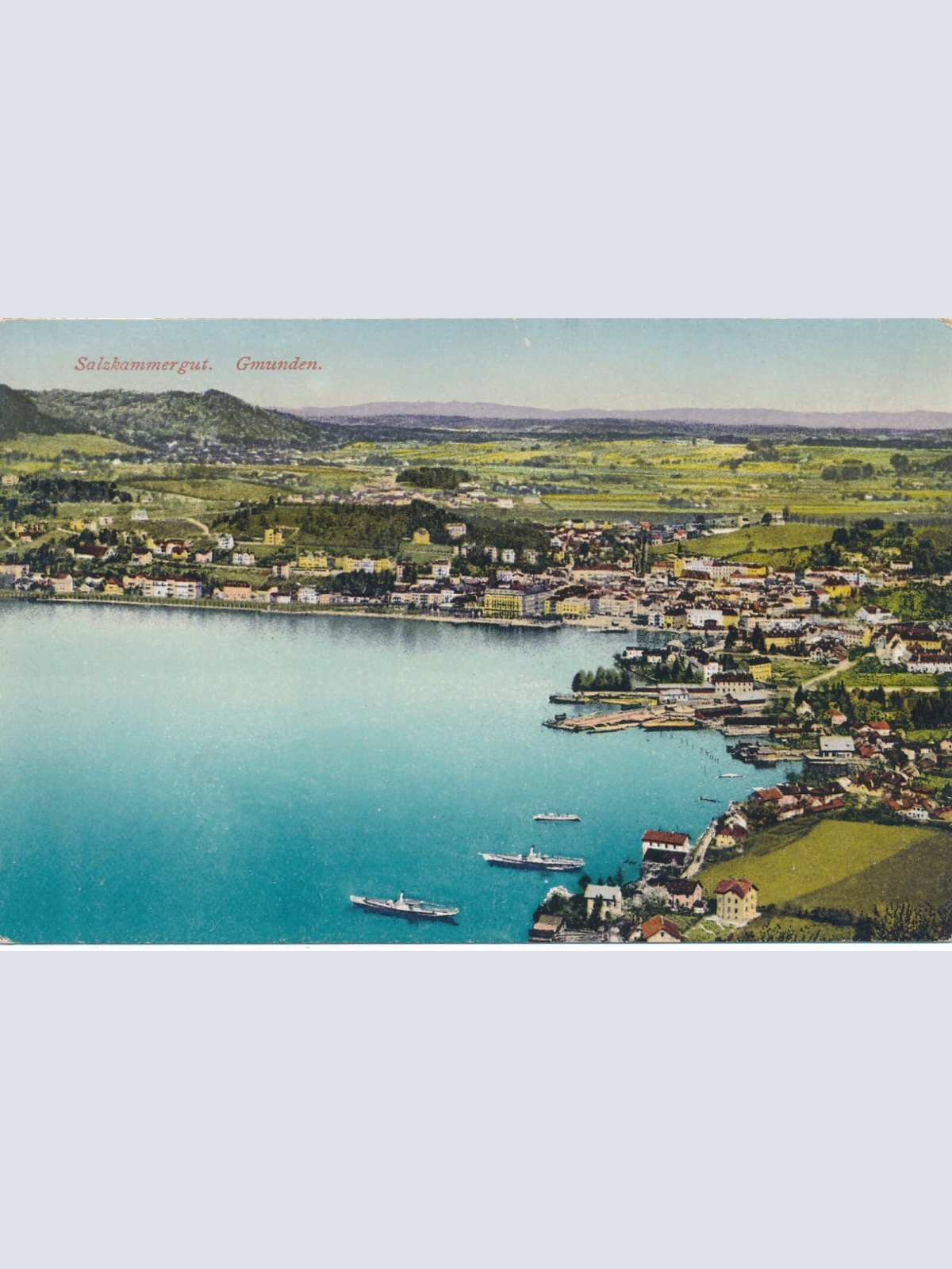 AK aus Gmunden Oberösterreich Ansichtskarte (9615)