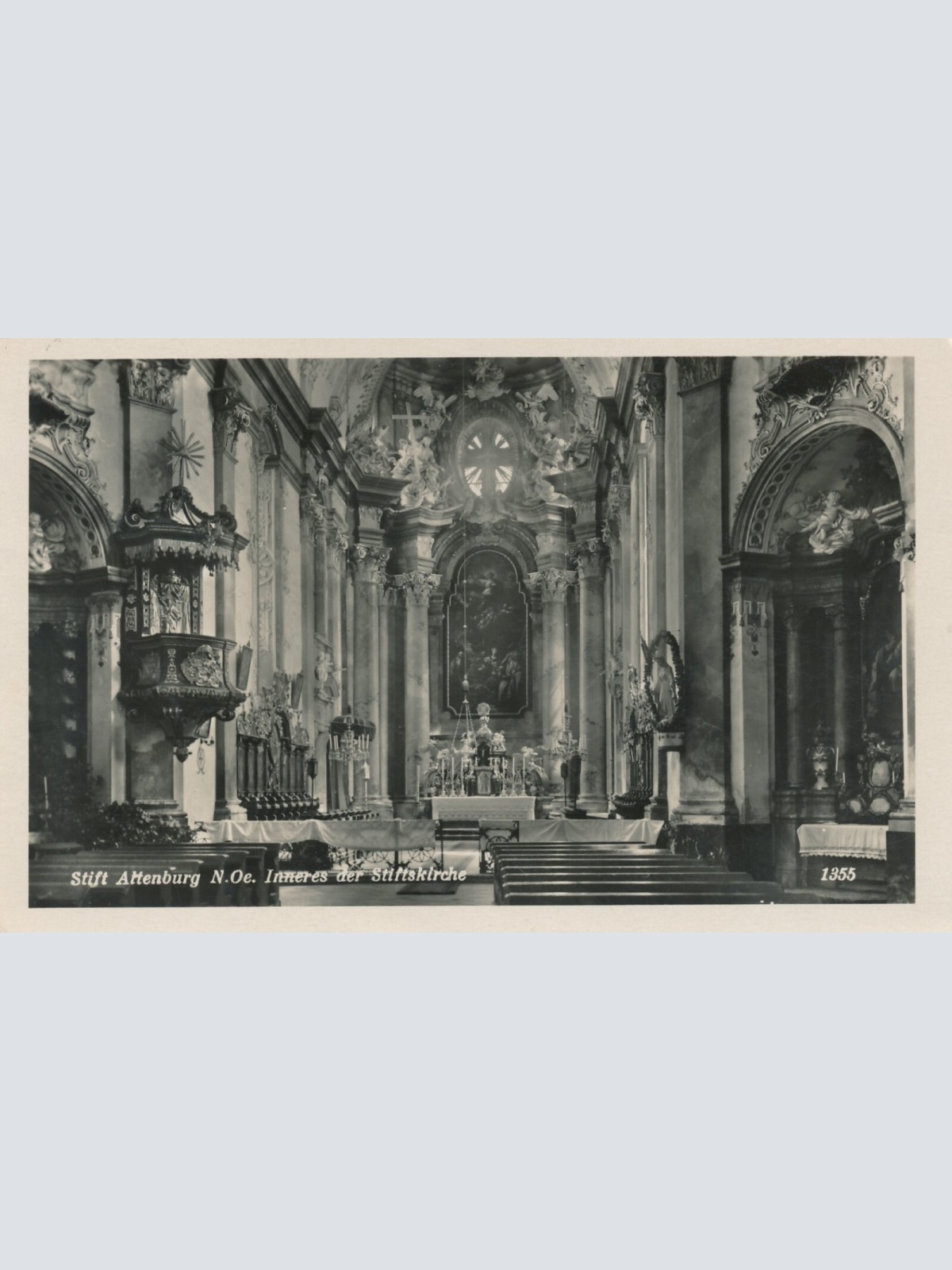 AK aus Altenburg mit Stifft Inneres Niederösterreich Ansichtskarte (10300)