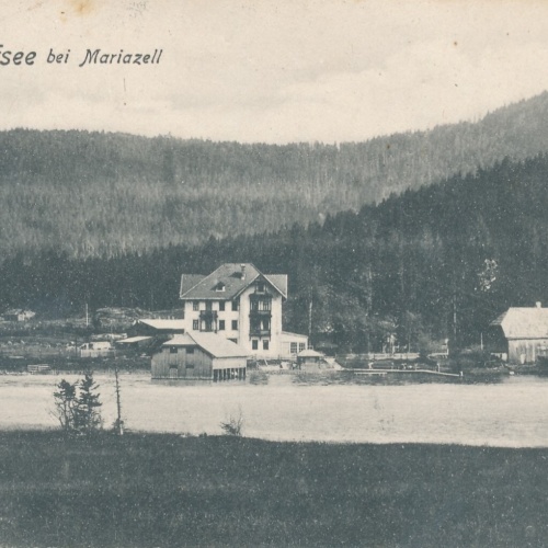 AK vom Erlaufsee bei Mariazell Steiermark Ansichtskarte (9598)