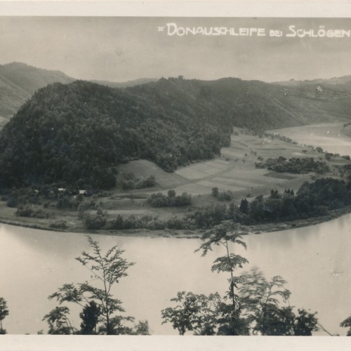 AK Donauschleife bei Schlögen Oberösterreich Ansichtskarte (10288)