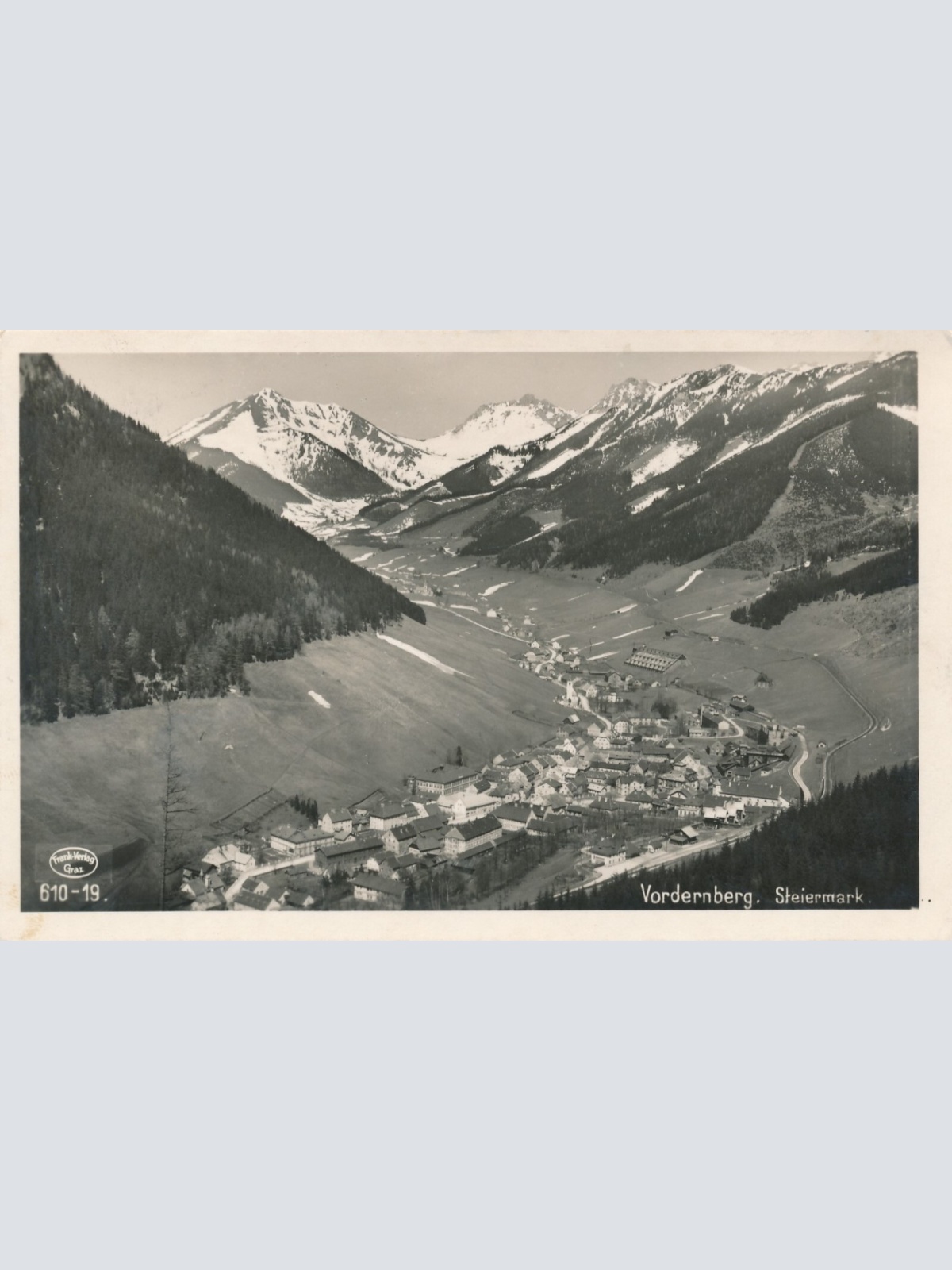 AK aus Vordernberg Steiermark Ansichtskarte (9601)